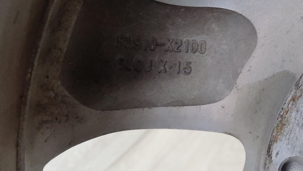 Диск колесний колісний R15 6.0J 6.0JX*15 Hyundai Venue (2019-)