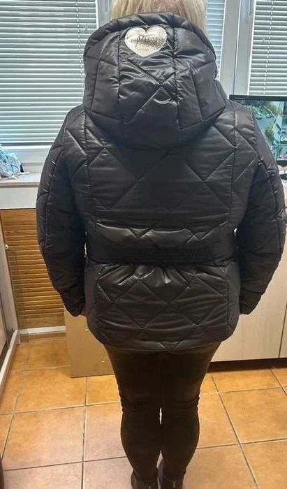 Kurtka My Luxe czekolada brązowa