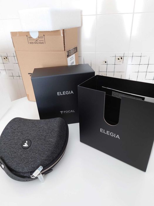 Auscultadores HIFI Focal Elegia como novos/garantia