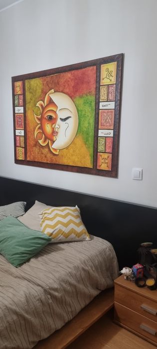 Quadro Sol | Lua | Dia | Noite