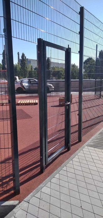 бюджетний паркан. Європаркан 3D Огорожа з сітки.1,70/2,0/1,50м забор