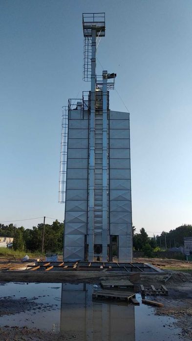 Шахтні зерносушарки ТоР від виробника | Фермерські сушки для зерна