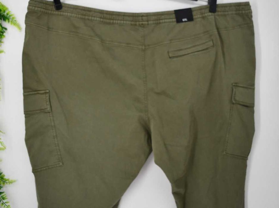 Bojówki męskie C&A 6XL khaki