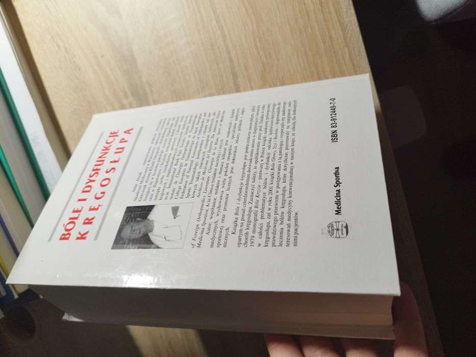 Bóle i dysfunkcje kręgoslupa.