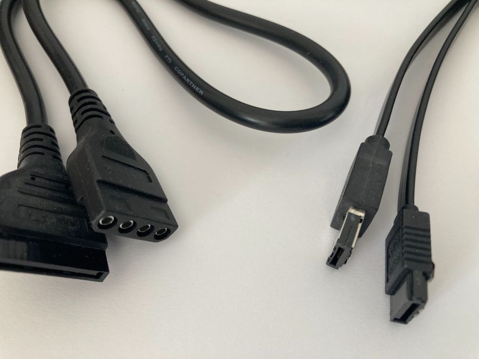 Placa NOVA slot traseiro do computador para ligar discos SATA externos