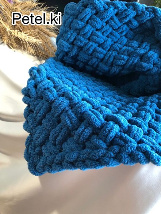 Плед из Ализе Пуффи