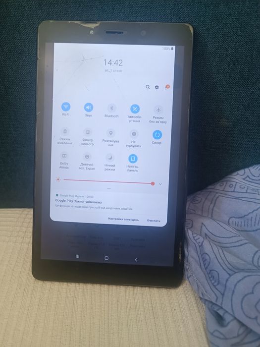 Samsung Galaxy Tab A 8.0 SM-T290  з тріщинами рабочий