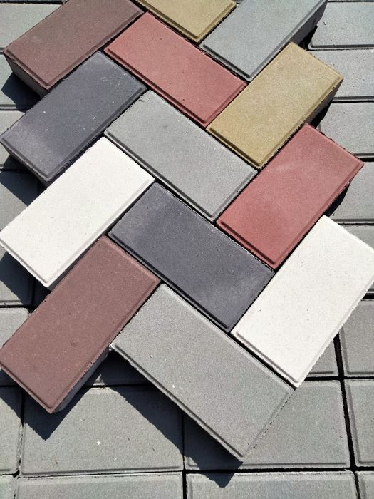 Тротуарная плитка кирпичик, старый город. И другая продукция от произв