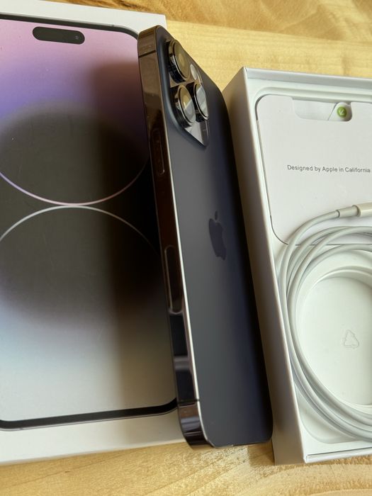 iPhone 14 pro max deep purple 128gb