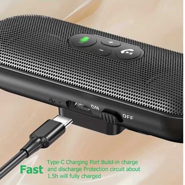 Altifalante sem fios para automóvel, mãos-livres