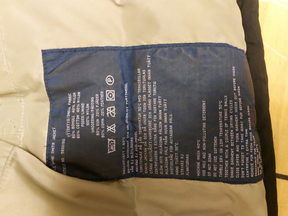 Пуховик Svea размер М