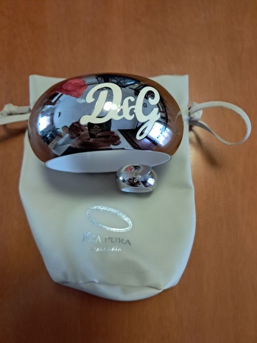 Conjunto pulseira e anel D&G