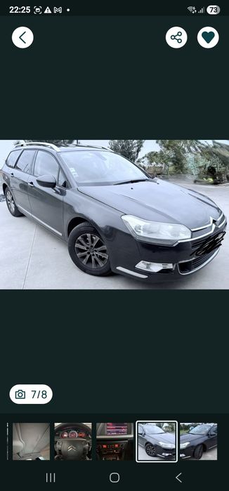 Citroen c5 1.6 2011 peças