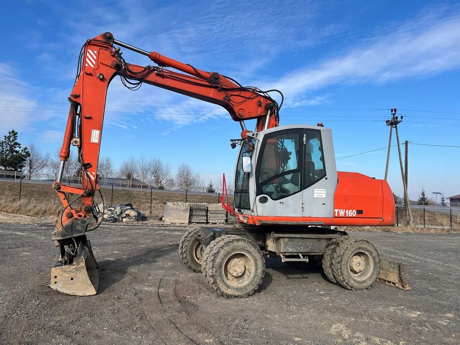 Terex TW160 * Koparka Kołowa Terex TW 160 * 18 Ton * Klimatyzacja * Stan Bardzo Dobry *  * 2007 Rok * Ramię 3x Łamane * Waga 18000 kG * Atlas jcb cat liebherr