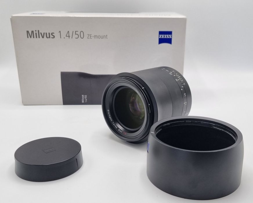 Lente zeiss Milvus 1.4 50mm (Canon EF mount)