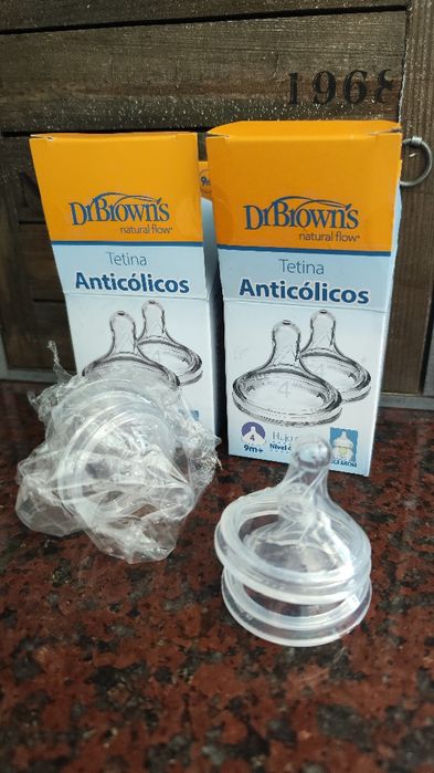 Tetinas Dr Brown nível 4 +9 meses