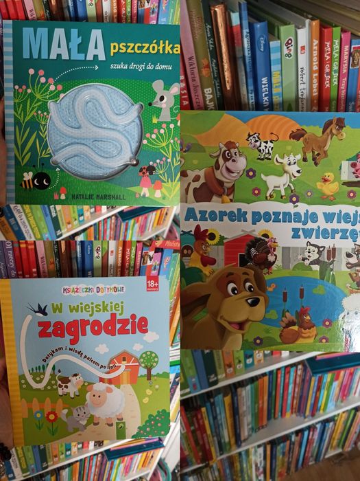 Książki dla dzieci nowe i używane w stanie bdb