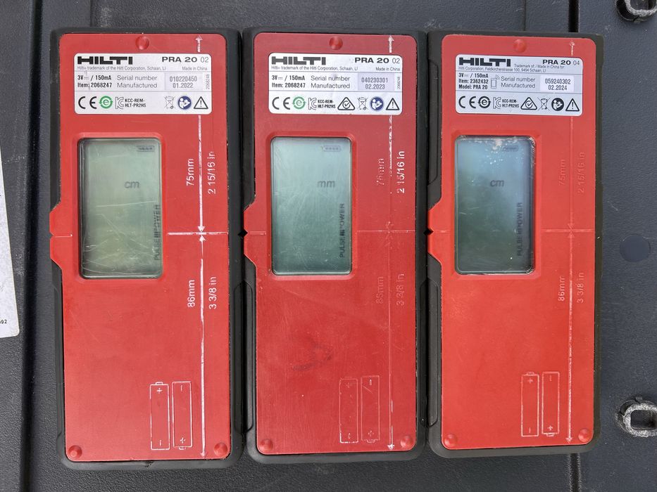 Приймач до ротаційного нівеліра Hilti PRA 20