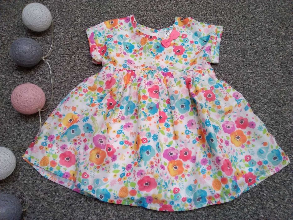 Zestaw ubranek 86-92cm, 12-18-24mcy sukienka Tommy Hilfiger