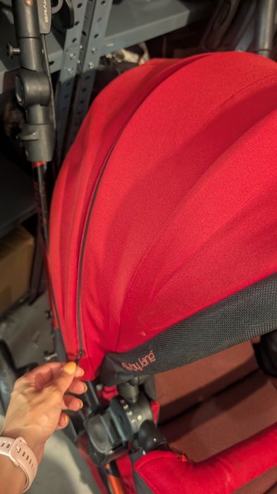 Conjunto Carro Bebé Jane Epic Vermelho
