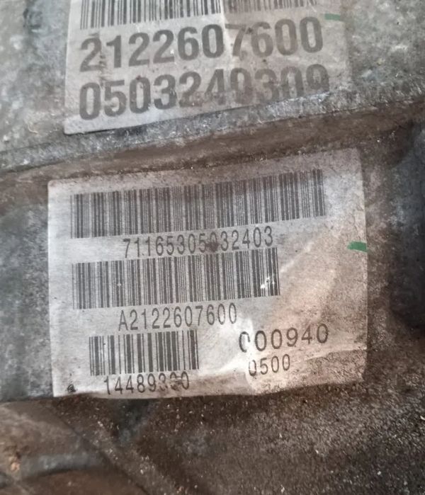 Caixa de Velocidades Mercedes Benz W204/C220/C250 2.1 Cdi Ref: 711653