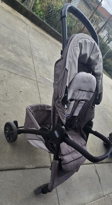 Carrinho de bebe e babycoque da chicco