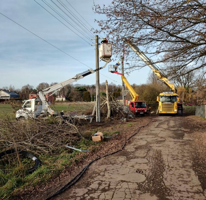 Podnośnik koszowy usługi i wynajem