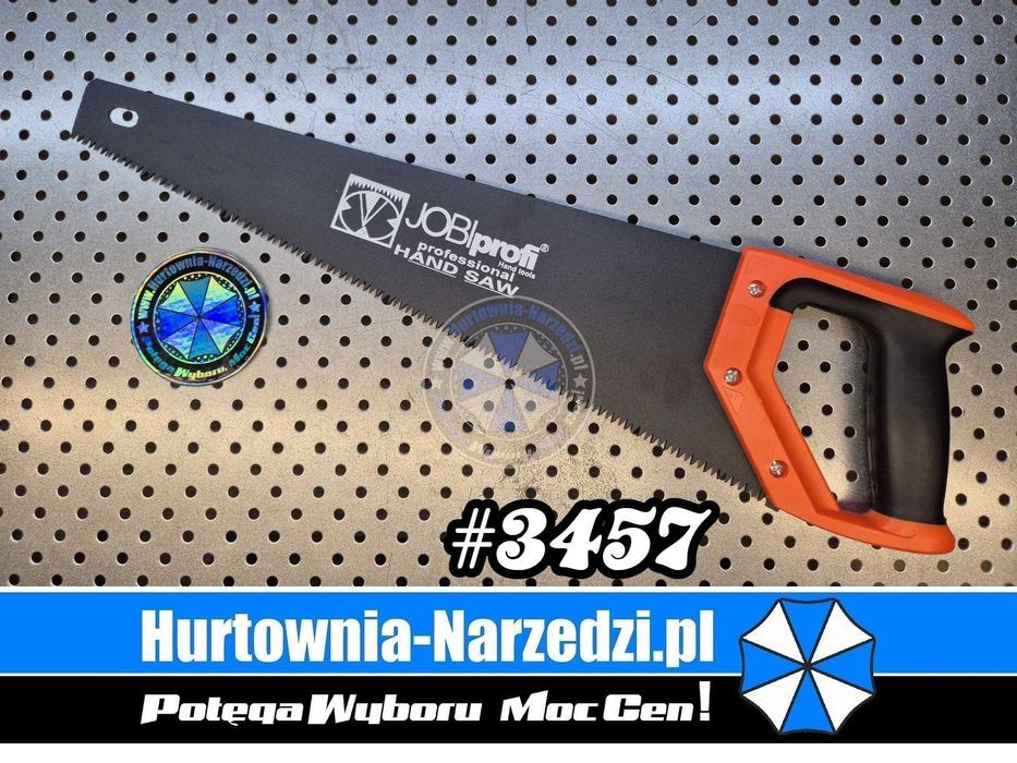 Piła ręczna do drewna pokryta teflonem 450mm  piłka do drewna piła