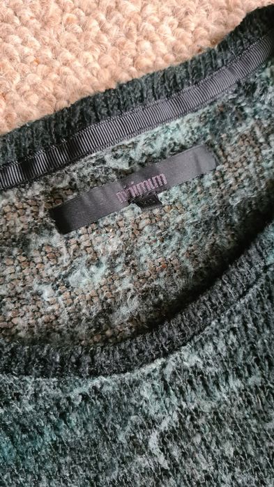 Minimum rozm. XS/S cienki dzianinowymi sweter prześwitujący