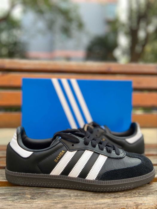 czarne adidas SAMBA damskie obuwie samba oryginalne sneakersy R.39