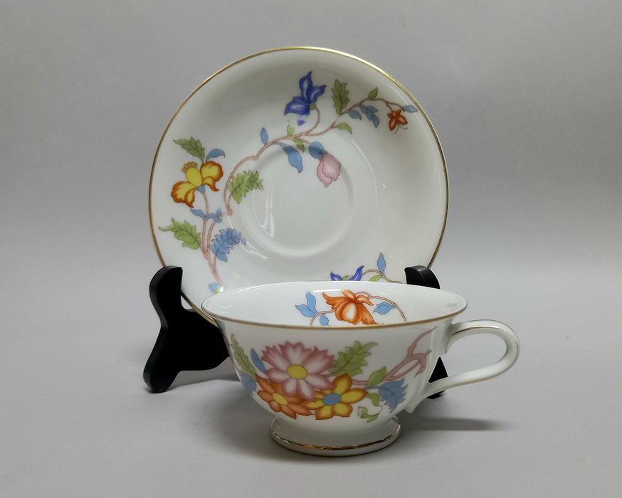 Herbaciana filiżanka, Rosenthal art-deco