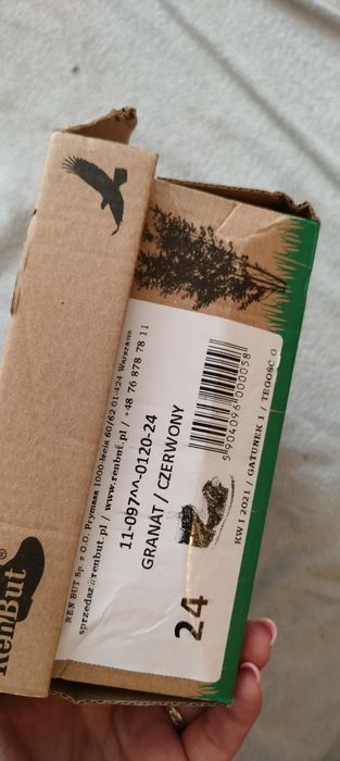 Sandałki dziecięce REN BUT 24