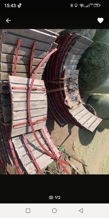 Silos na paszę Trociny zboże. Suszarnia
