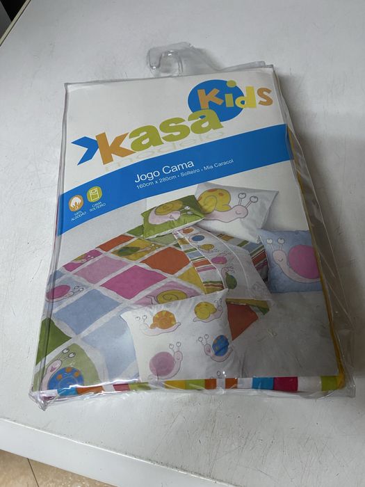 Jogo de cama de crianca