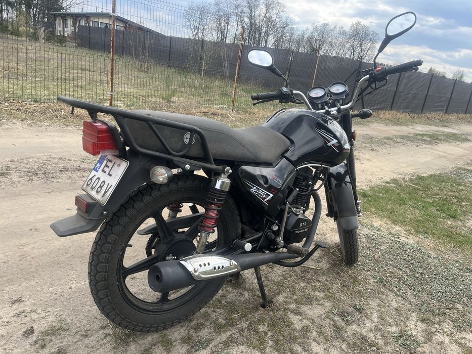 Motocykl Barton TZ125 4300km przebiegu