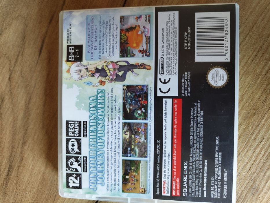 Nintendo DS Final Fantasy Crystal Chronicles Echoes od Time