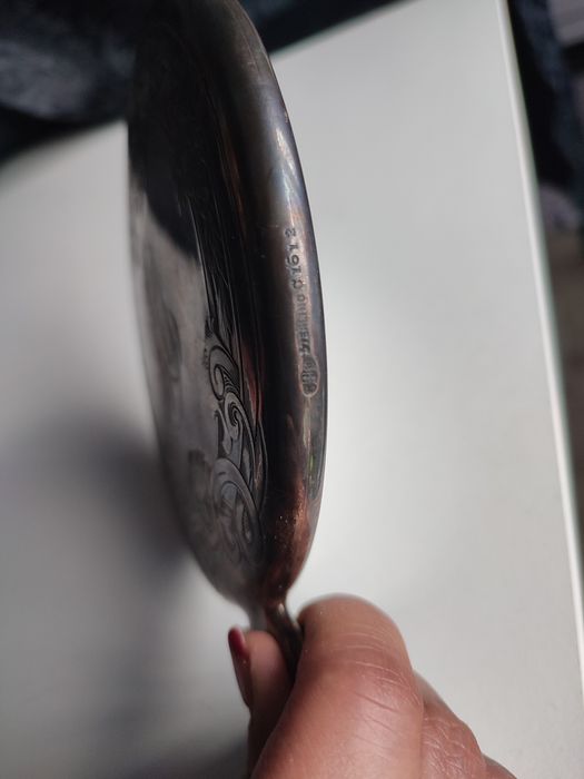 *PRATA* Espelho de mão64585312895361123