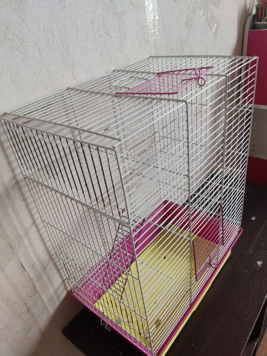 Клітка для гризуна, 3 поверхи