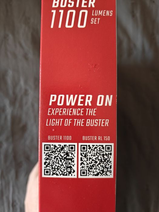Zestaw lampek rowerowych Sigma Buster 1100 ,tył i przód
