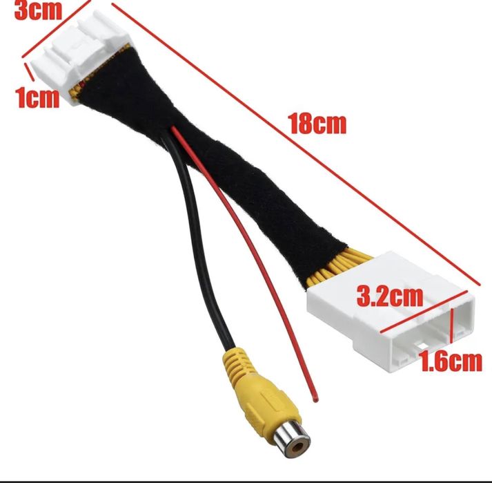 2 din Переходник на камеру заднего вида Renault Opel Dacia Nissan