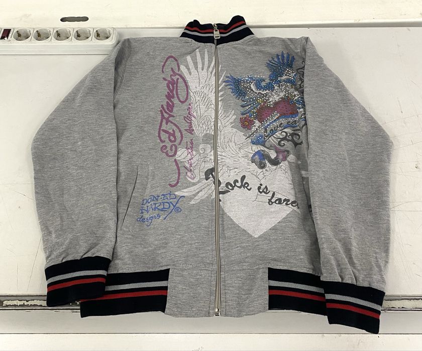 Кофта ед харди зипка ed hardy бомбер найк олимпийка nike tn боксы адик