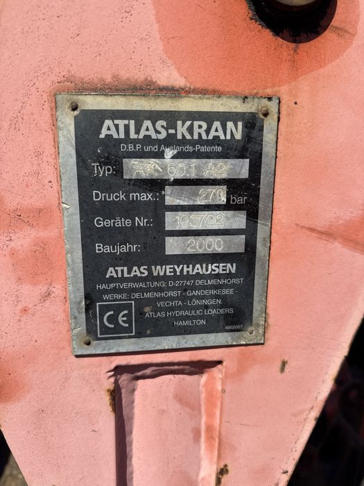 Atlas 60-2 кран маніпулятор