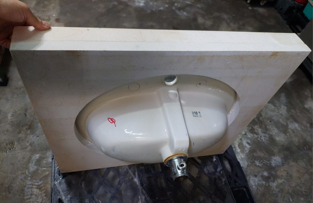 Lavatorio wc (Sanindusa) com pedra