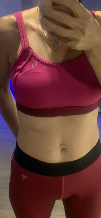 Спортивный набор   топ и леггинсы  для фитнеса йоги S/M