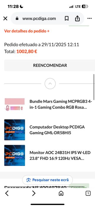 PC DIGA Gaming gml-DR58HI5