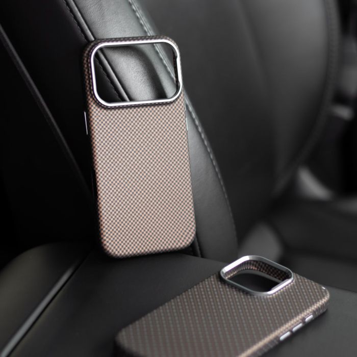 Карбоновий чохол для iPhone 17 Pro Max MagSafe айфон про макс чехол