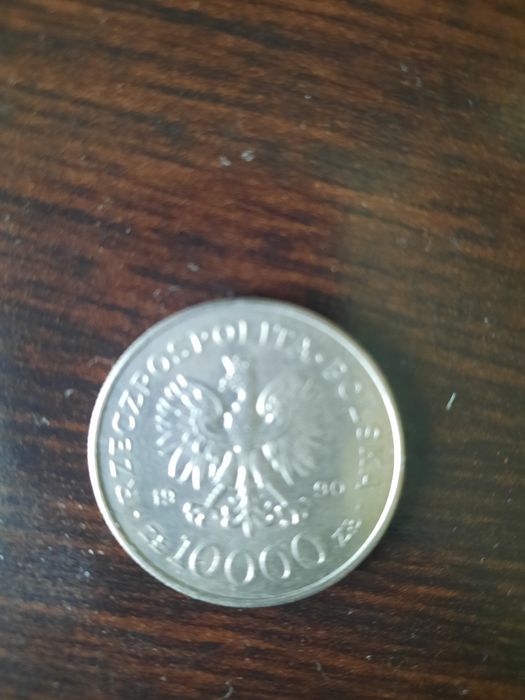 Moneta Polska SOLIDARNOŚĆ  z 1990roku szt5