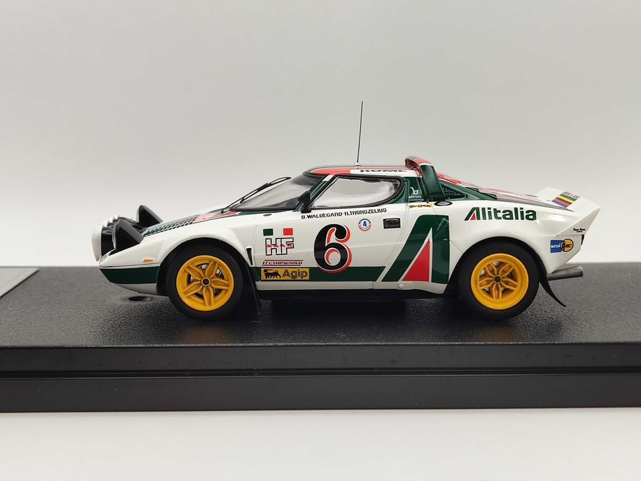 1/43 HPI lancia stratos hf waldegard 1976