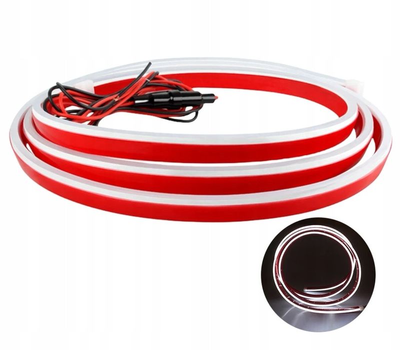 Światła dzienne pod maskę 180cm DRL LED 12V