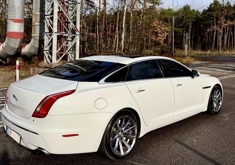 Jaguar XJL 5.0 V8 Supercharged!Biała !Bowers&Wilkins!Panorama!Zamiana!